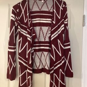 Waterfall cardigan boho